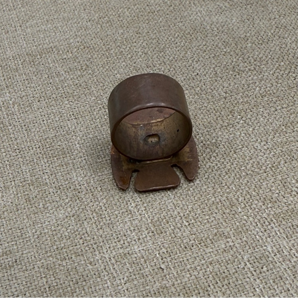 Copper Rustic Arrowhead Ring - image 6